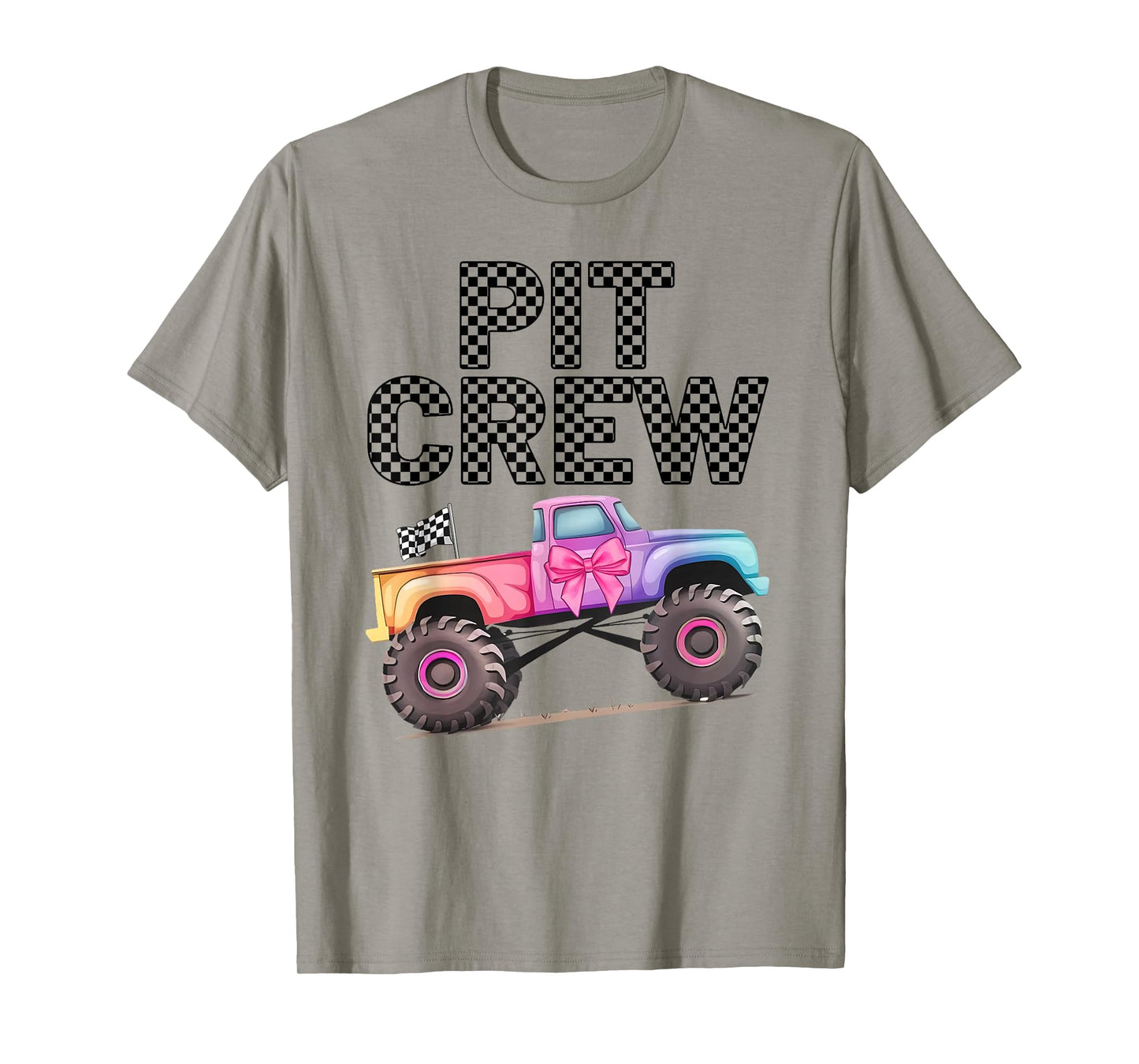 Girls Monster Truck Crew Squad Trucks Are My Jam Truck Lover T-Shirt