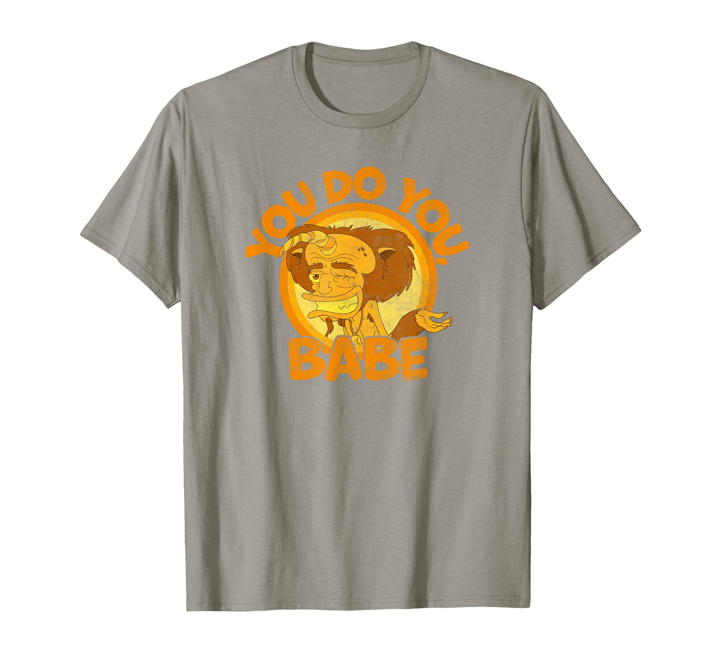 Big Mouth You Do You Babe Hormones Monster Rick Vintage Shot T-Shirt