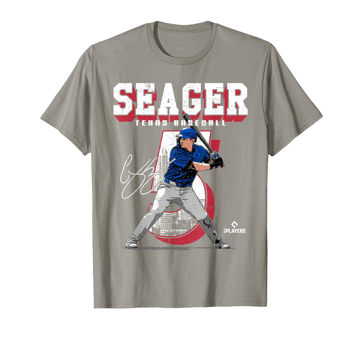 Corey Seager | Texas MLB Baseball Players | MLBCSE206M T-Shirt