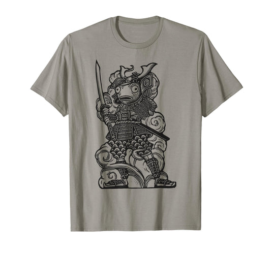 Fortnite Samurai Fishstick Black & White Print T-Shirt