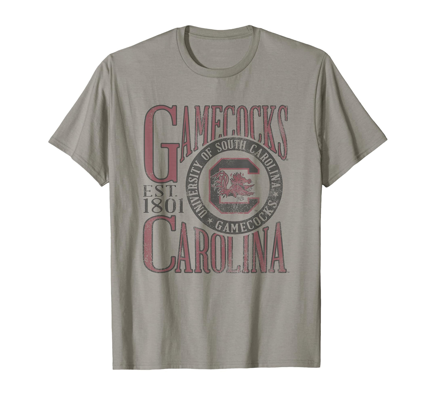 South Carolina Gamecocks Vintage Dibs White T-Shirt