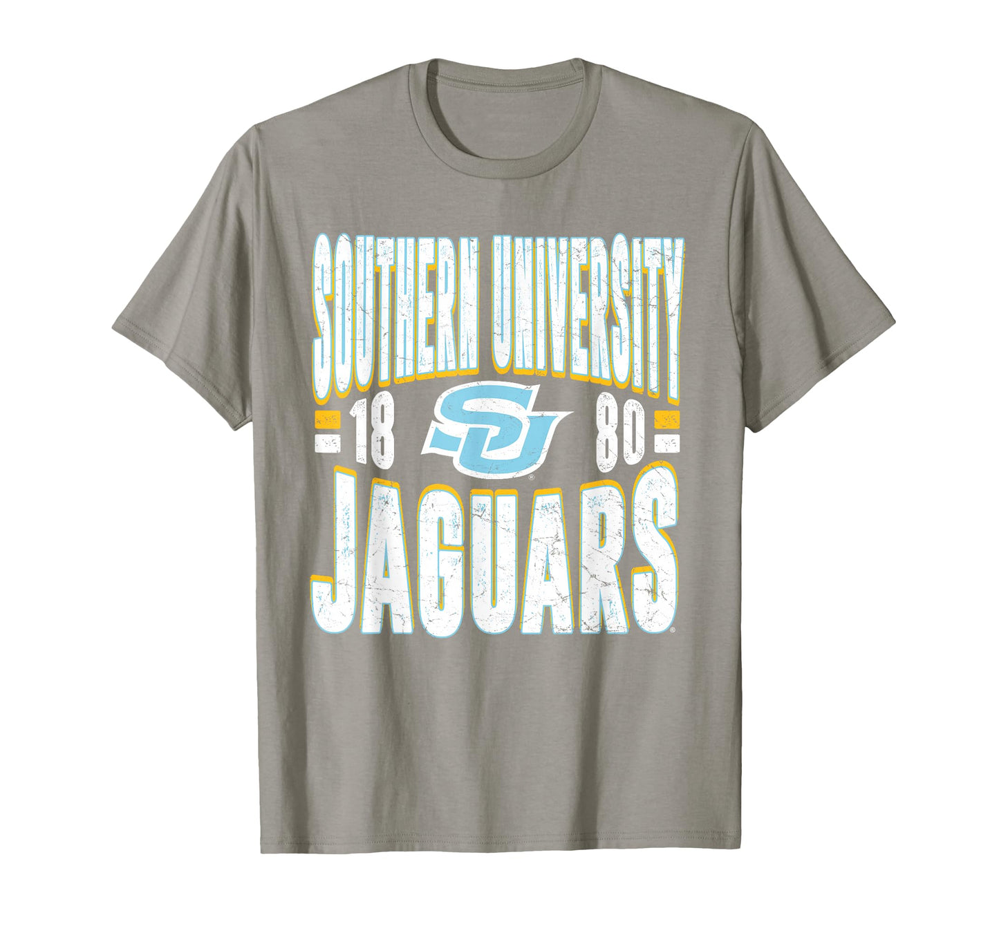 Southern Jaguars Vintage 90's Retro Blue Officially Licensed T-Shirt