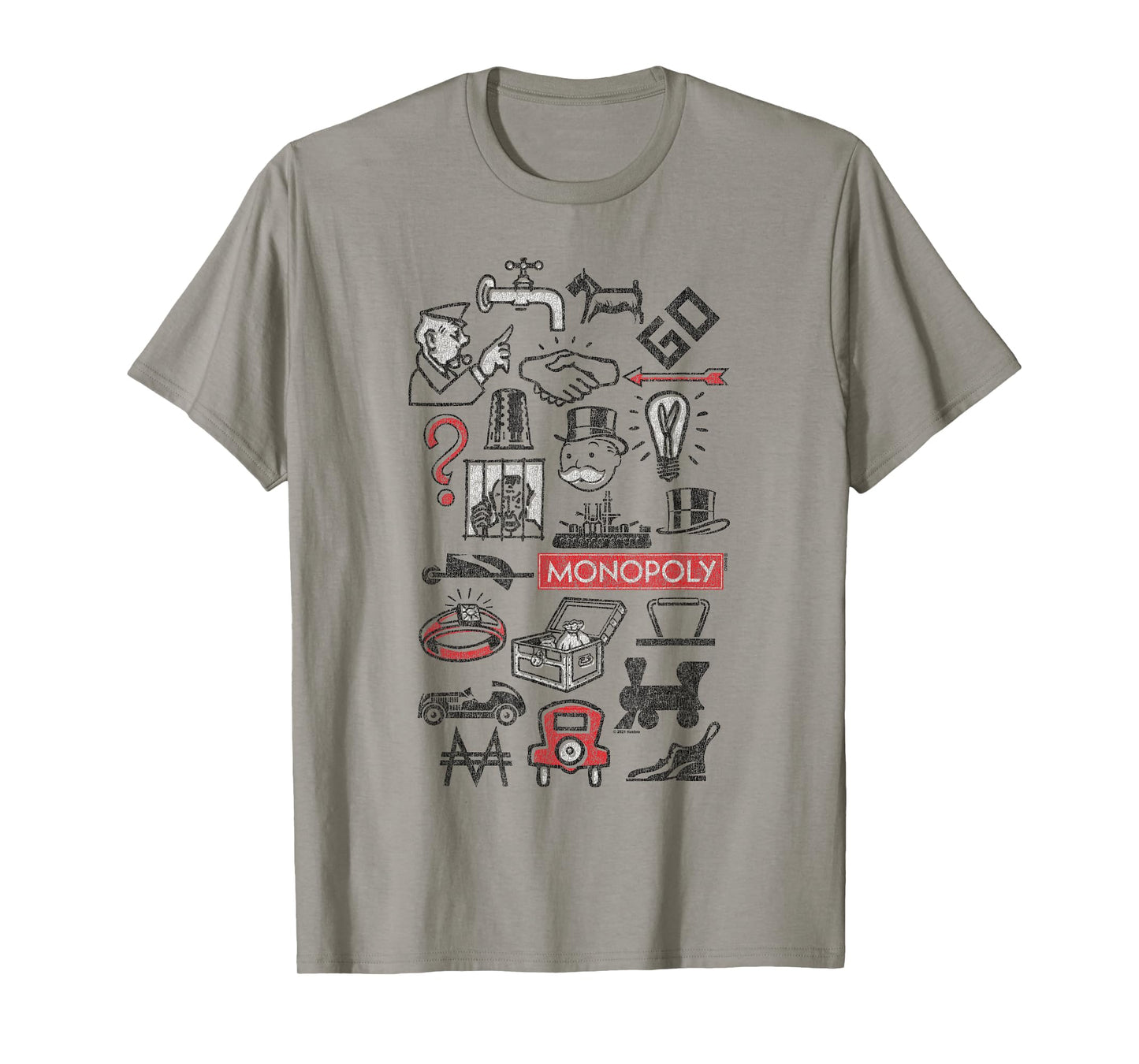 Monopoly Icons T-Shirt