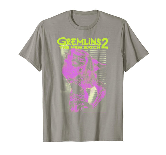 Gremlins 2: The New Batch Greta Faded Retro Poster T-Shirt