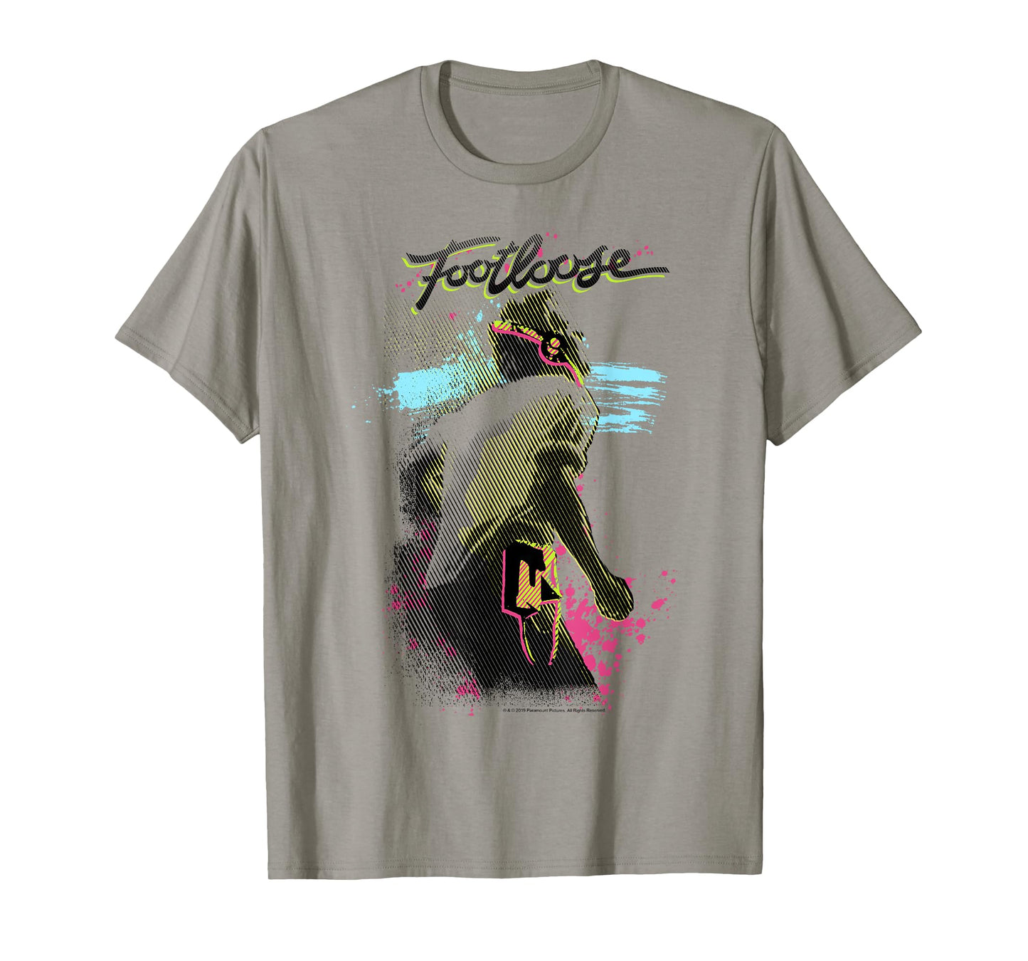 Footloose Neon Poster Title Logo T-Shirt