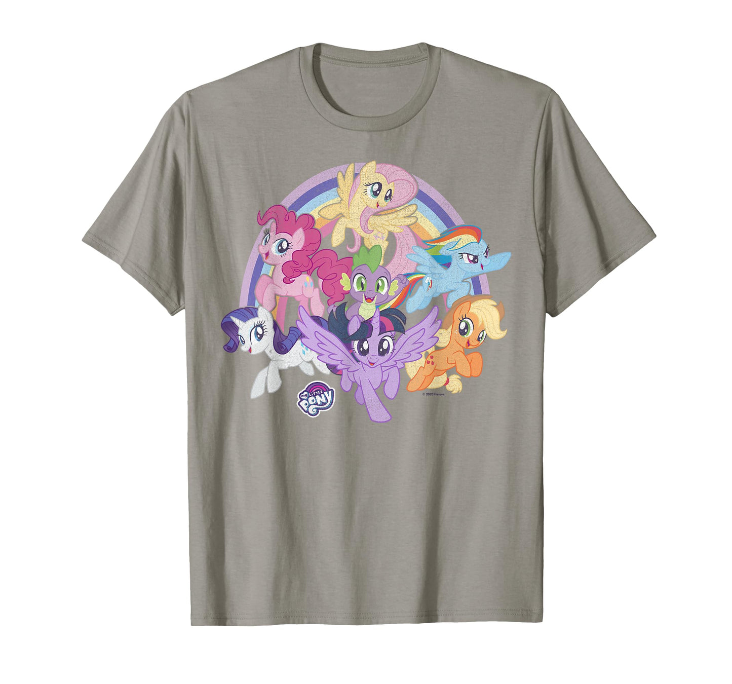 My Little Pony: Friendship Is Magic Rainbow Pony Group Shot T-Shirt