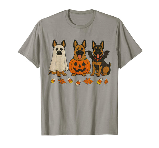 Spooky Shepherd Squad German Shepherd T-Shirt