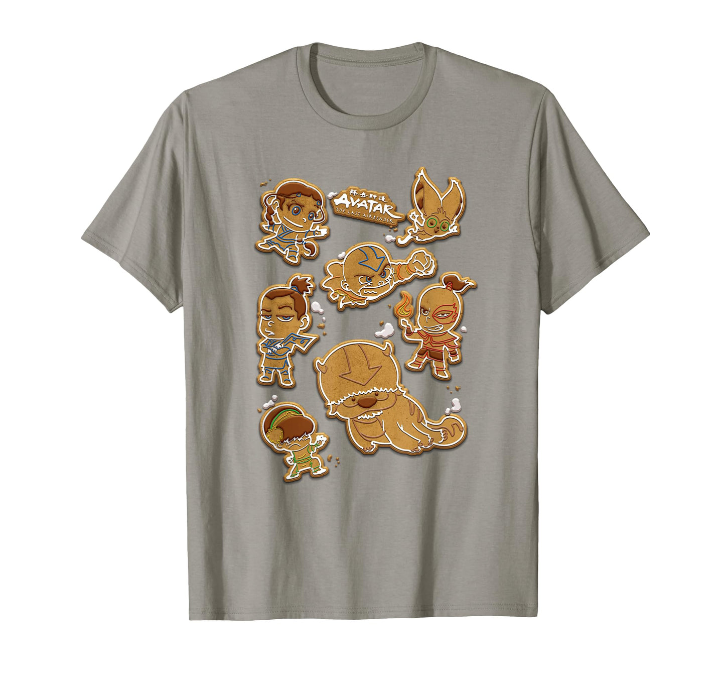 Avatar: The Last Airbender Christmas Gingerbread Cookies T-Shirt