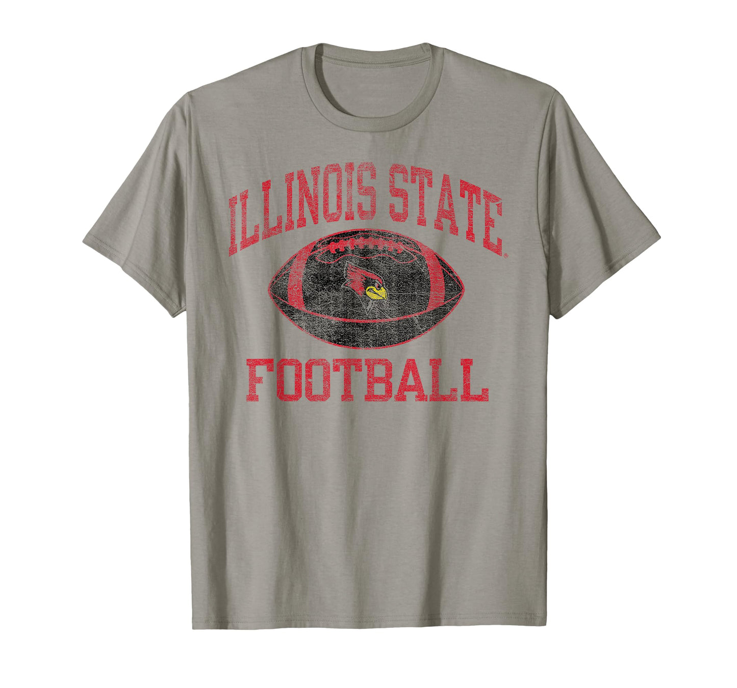 Illinois State Redbirds Football Intensity White T-Shirt