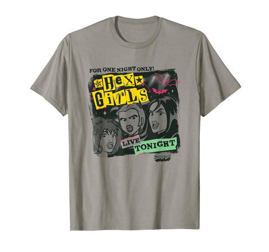 Scooby-Doo Hex Girls For One Night Only! Live Tonight Logo T-Shirt