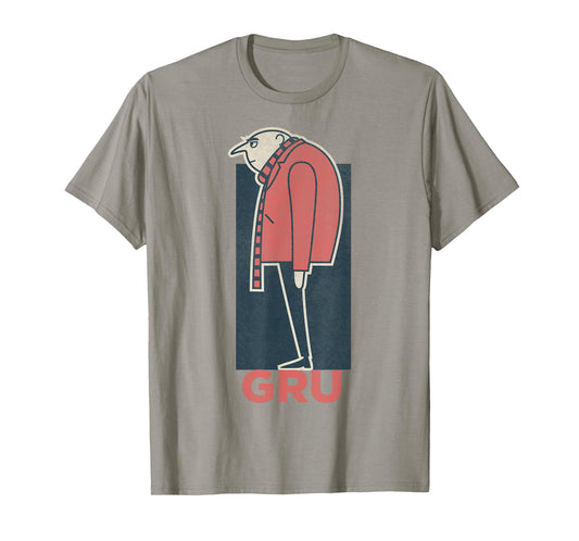 Despicable Me Minions Gru Side View Graphic T-Shirt T-Shirt