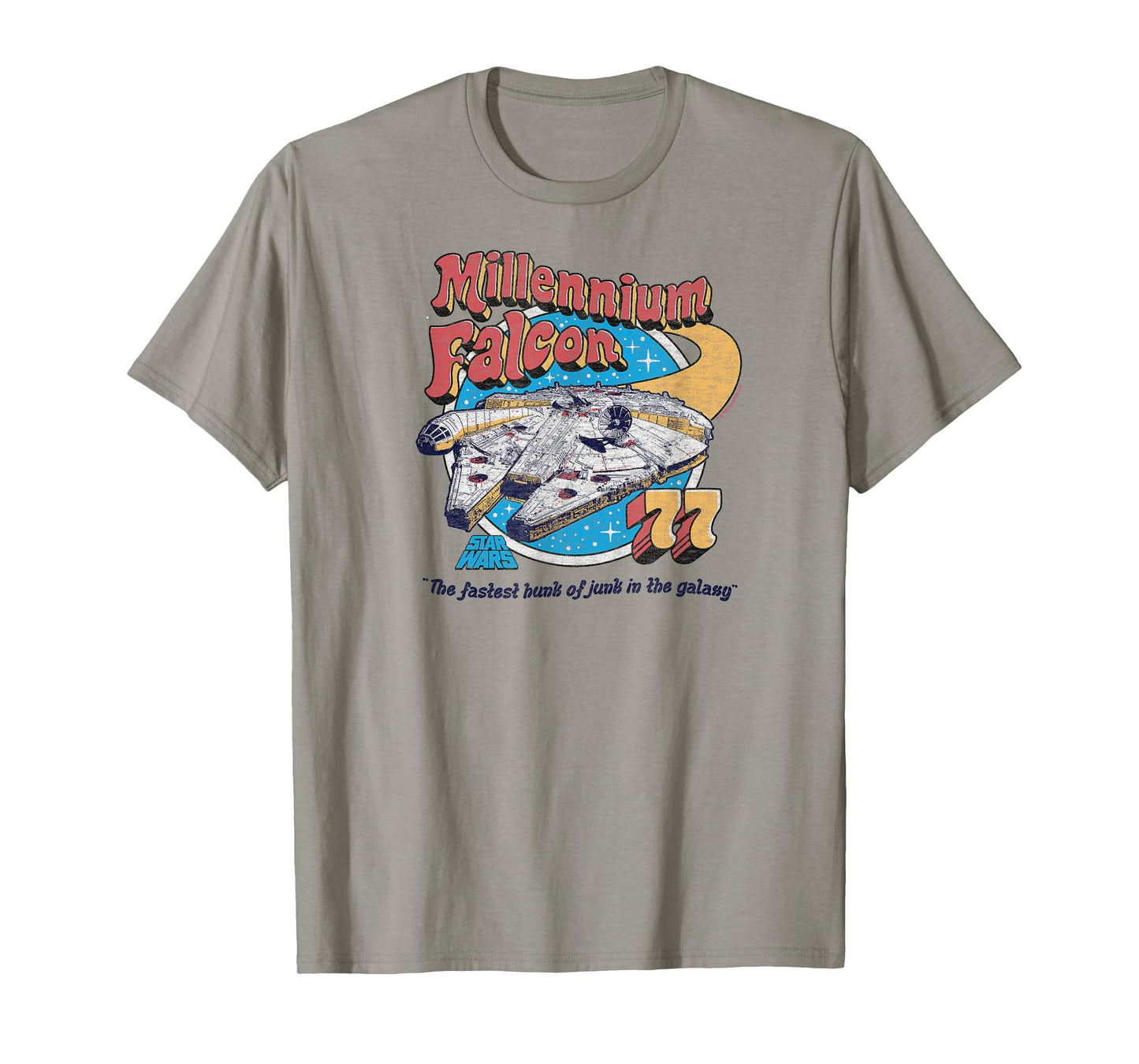 Star Wars - Millennium Falcon The Fasted Junk In The Galaxy T-Shirt