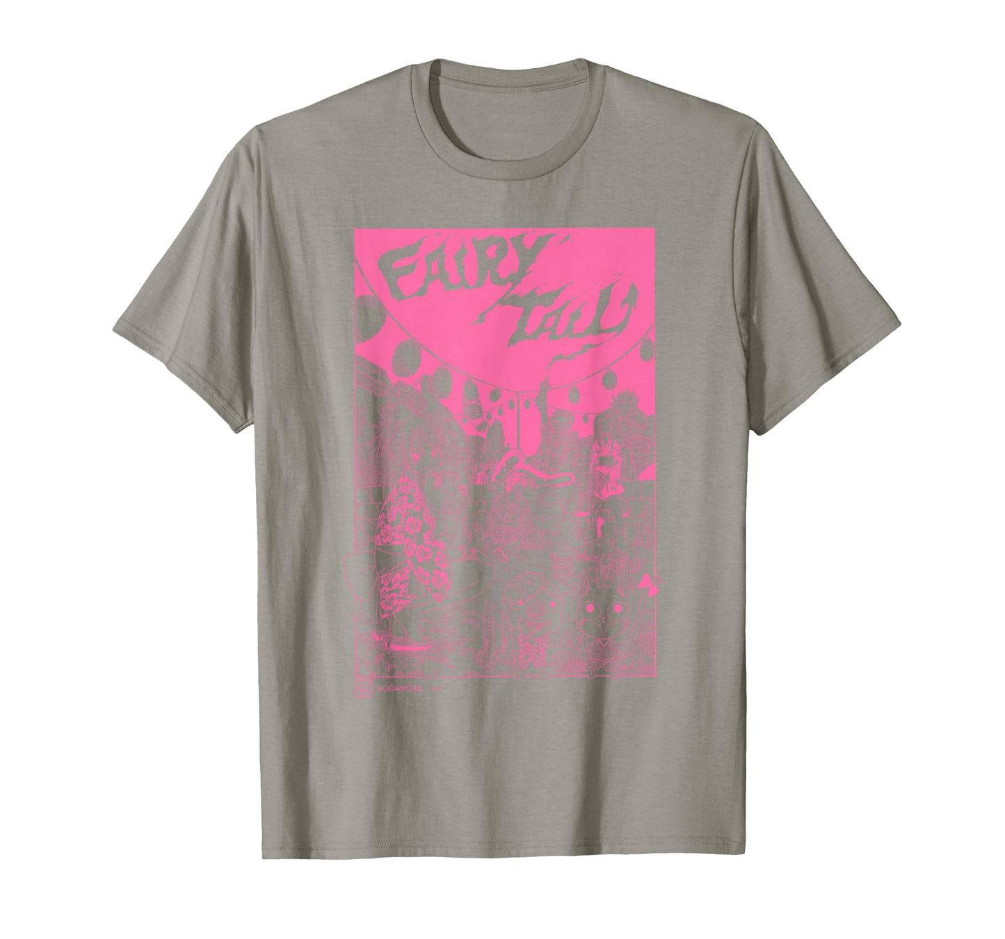 Fairy Tail Main Characters At A Summer Festival Poster T-Shirt