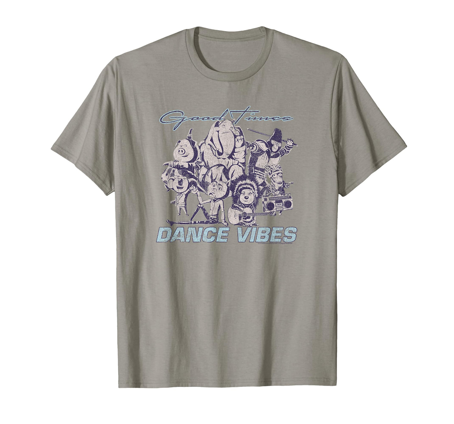 Sing 2 Vintage Group Shot Poster T-Shirt