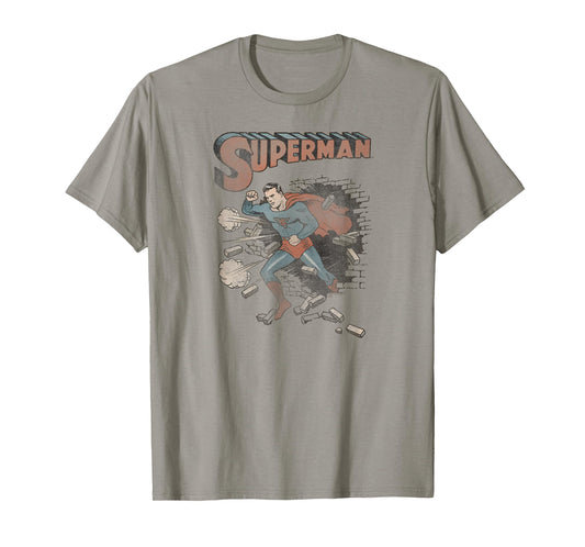 Superman Vintage Breakthrough T-Shirt