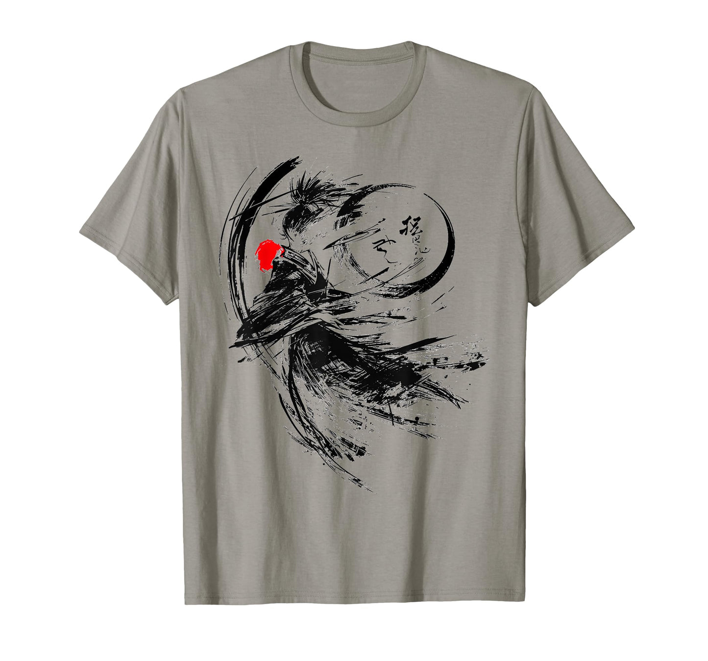 Anime Abstract Art Human Men Drawing Graphic Anime T-Shirt