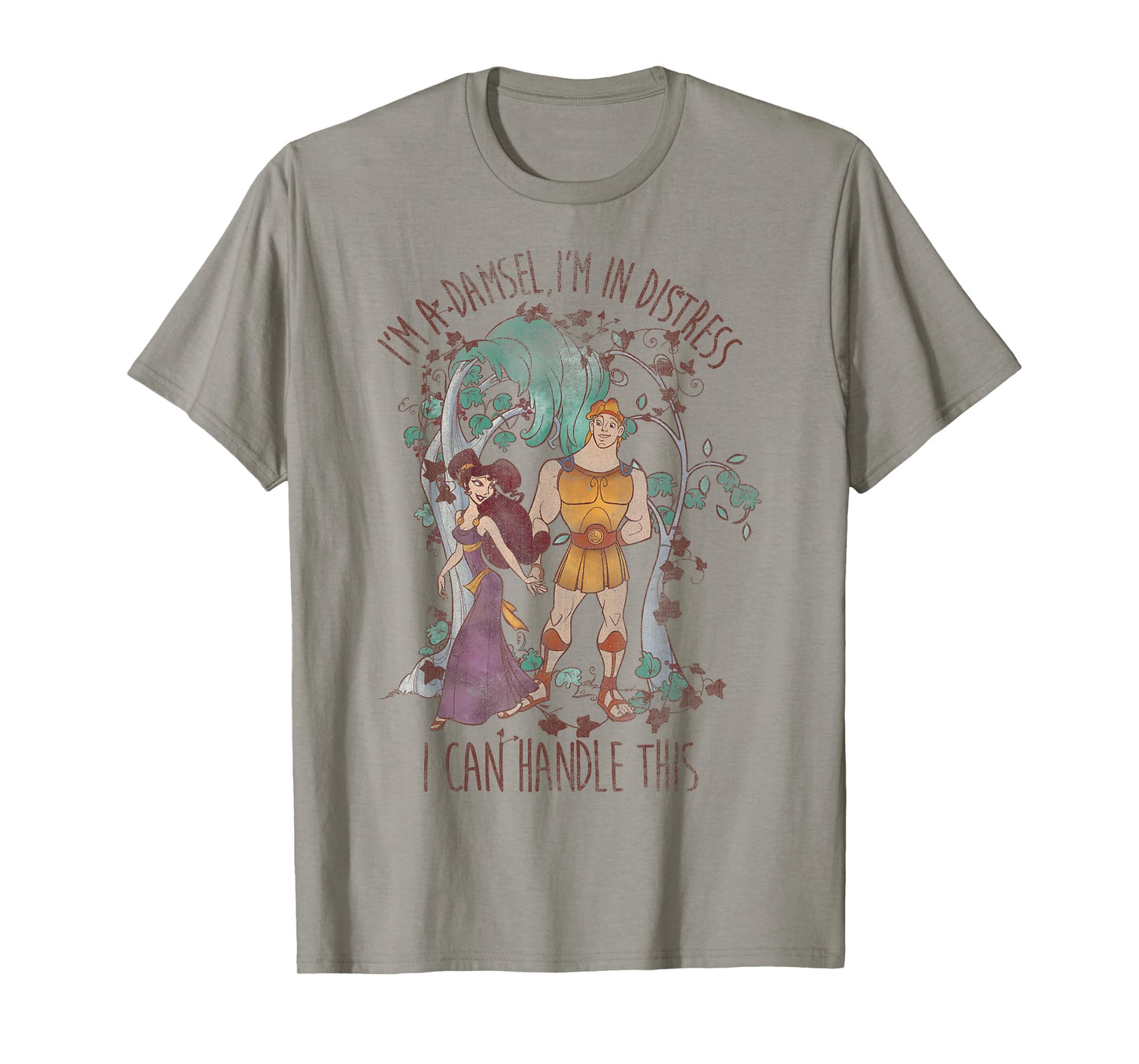 Disney Hercules Meg I'm in Distress I Can Handle This T-Shirt