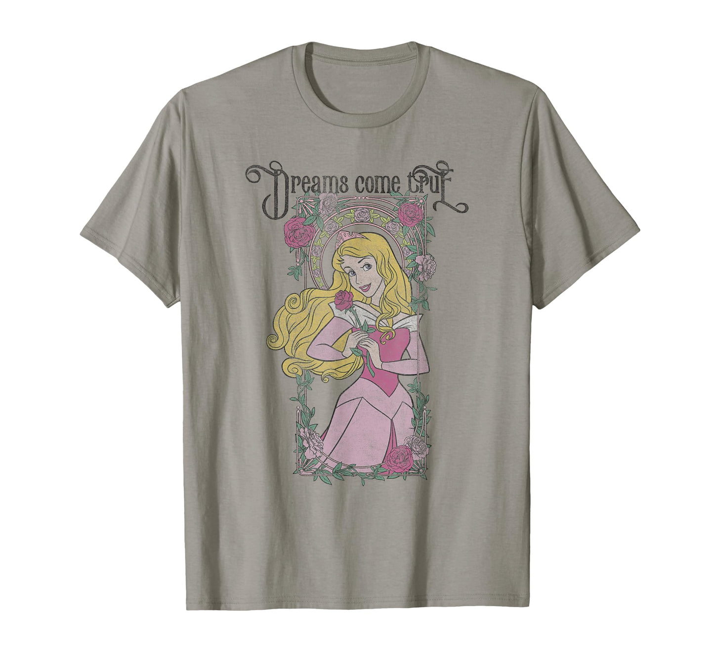 Disney Sleeping Beauty Aurora Dreams Come True Panel T-Shirt