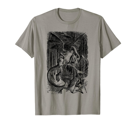 Big Texas Alice in Wonderland -The Jabberwocky T-Shirt T-Shirt