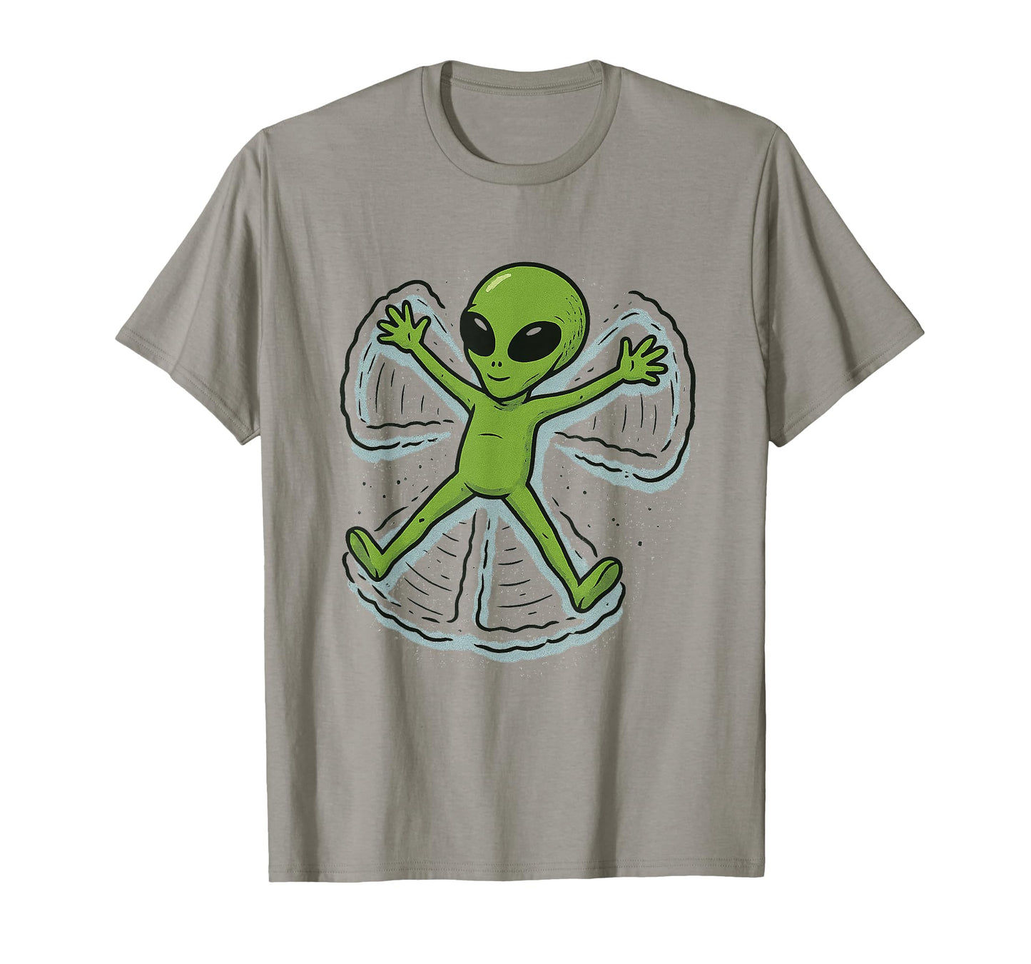 Christmas Alien Snowy Snow Men Women Kids T-Shirt