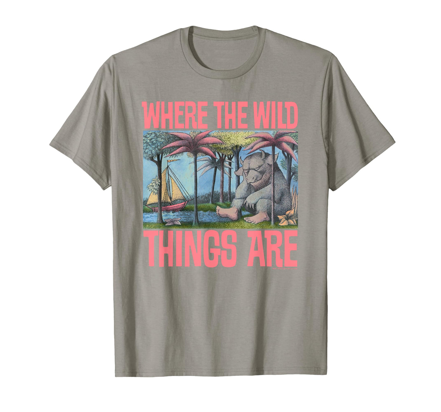 Where The Wild Things are Cover T-Shirt Small