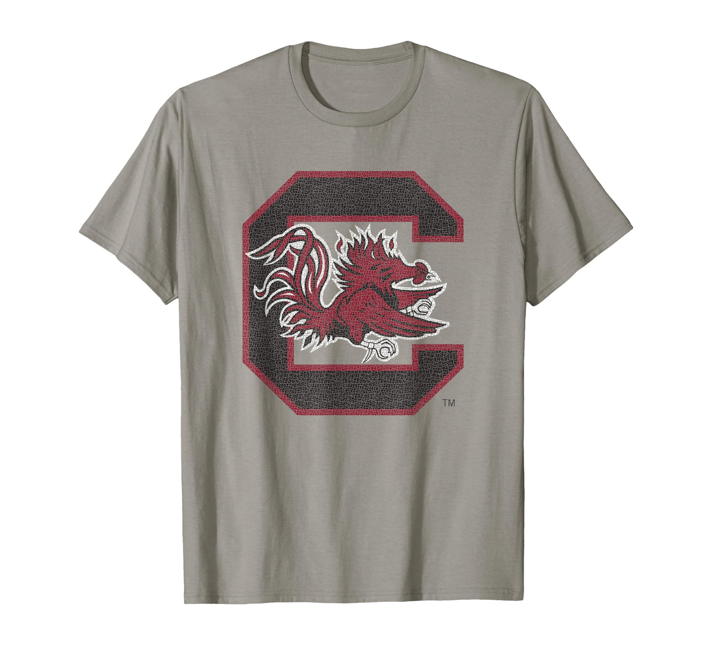 South Carolina Gamecocks Vintage Icon Heather Gray T-Shirt
