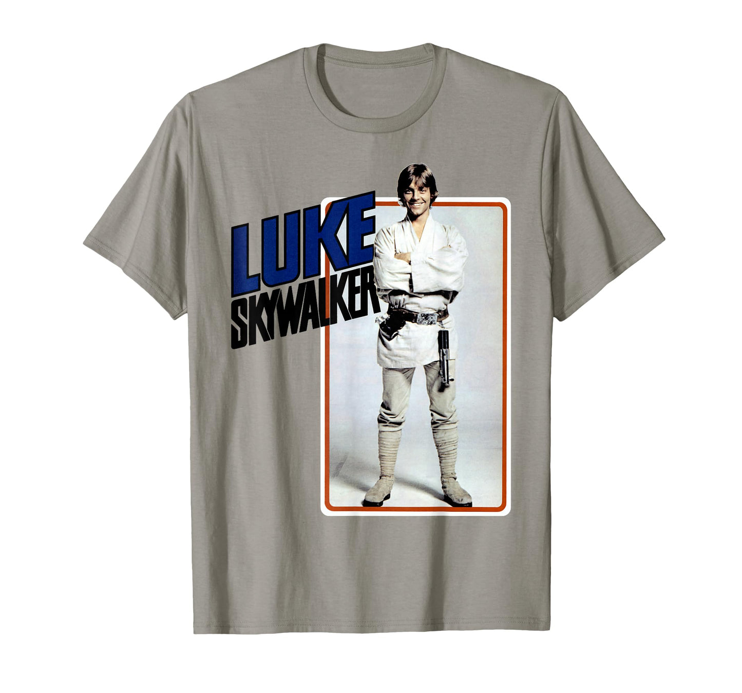 Star Wars Luke Skywalker Smiling Card Graphic T-Shirt T-Shirt