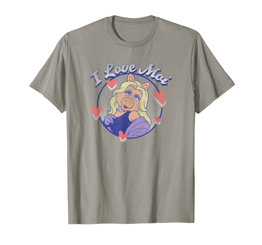 Disney The Muppets Valentine's Day Miss Piggy I Love Moi T-Shirt