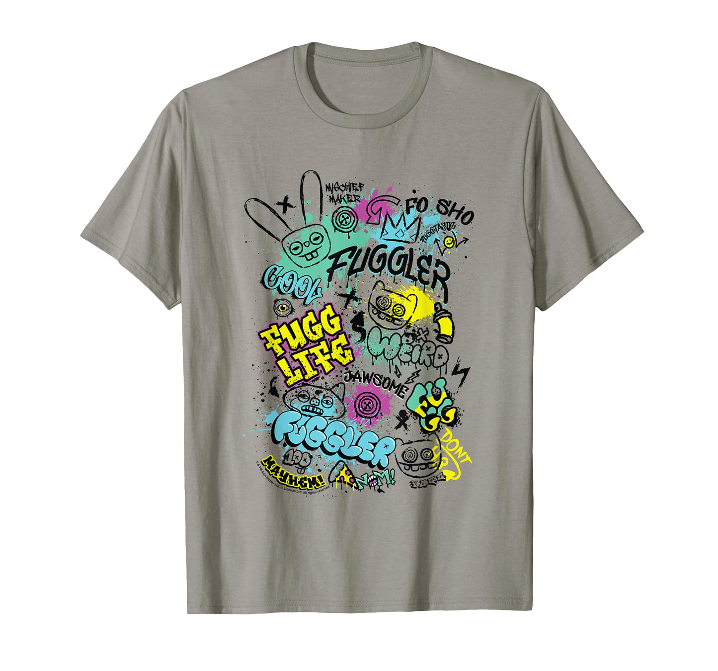 Fuggler Funny Ugly Monsters Graffiti Tags T-Shirt