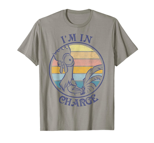 Disney Moana HEI HEI I'm in Charge Sunset Graphic T-Shirt T-Shirt