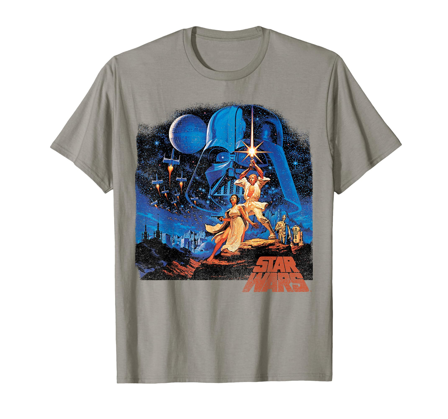 Star Wars A New Hope Classic Vintage Poster T-Shirt C2 T-Shirt