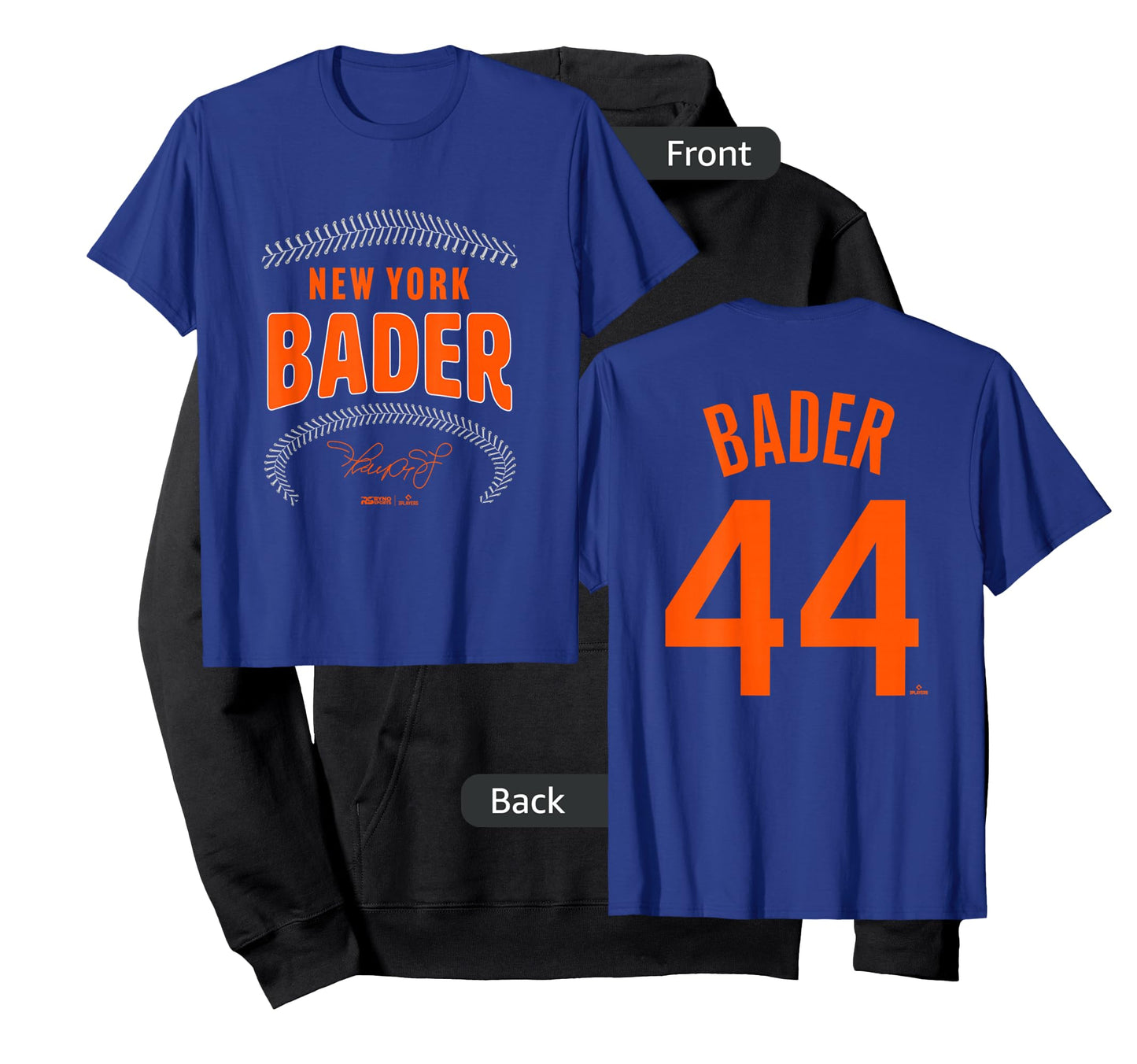 Harrison Bader New York Name & Number (Front & Back) T-Shirt