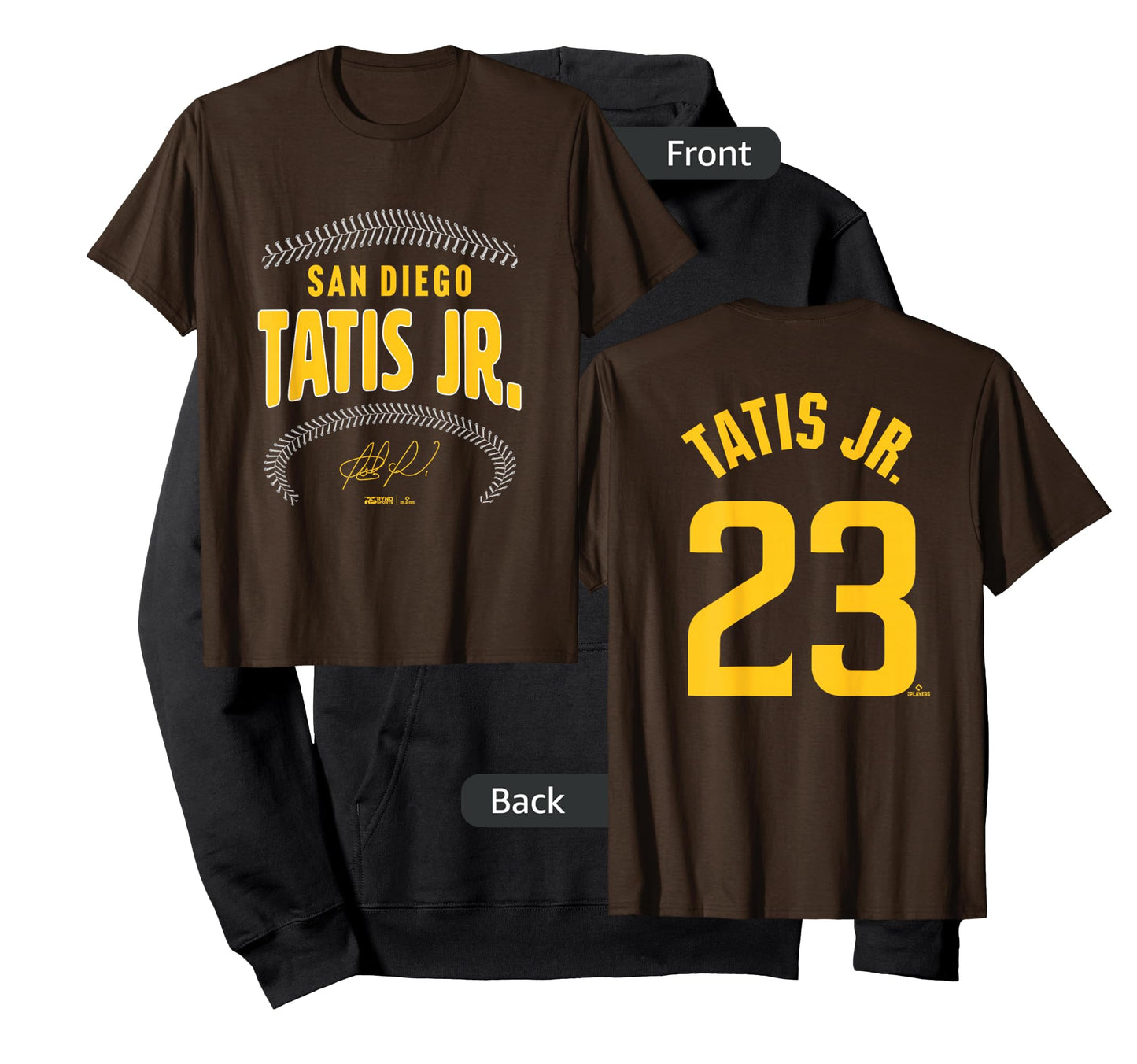 Fernando Tatis Jr. San Diego Name & Number (Front & Back) T-Shirt