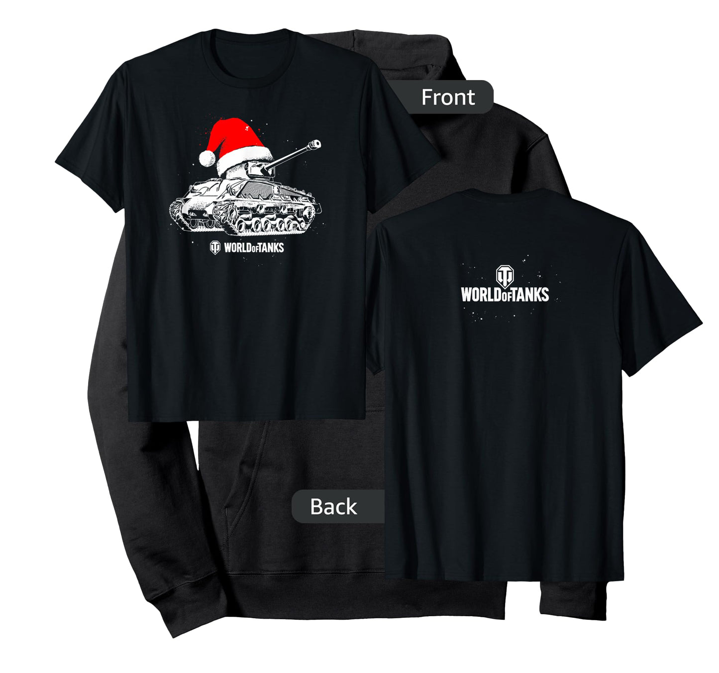 World of Tanks M4A3E8 Sherman with Santa Hat T-Shirt