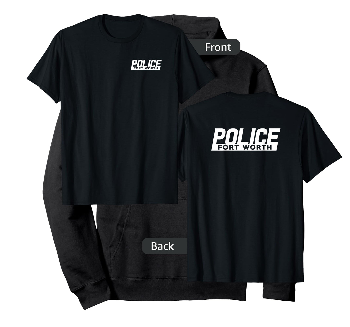 City of Fort Worth Police Officer Texas Policeman T-Shirt