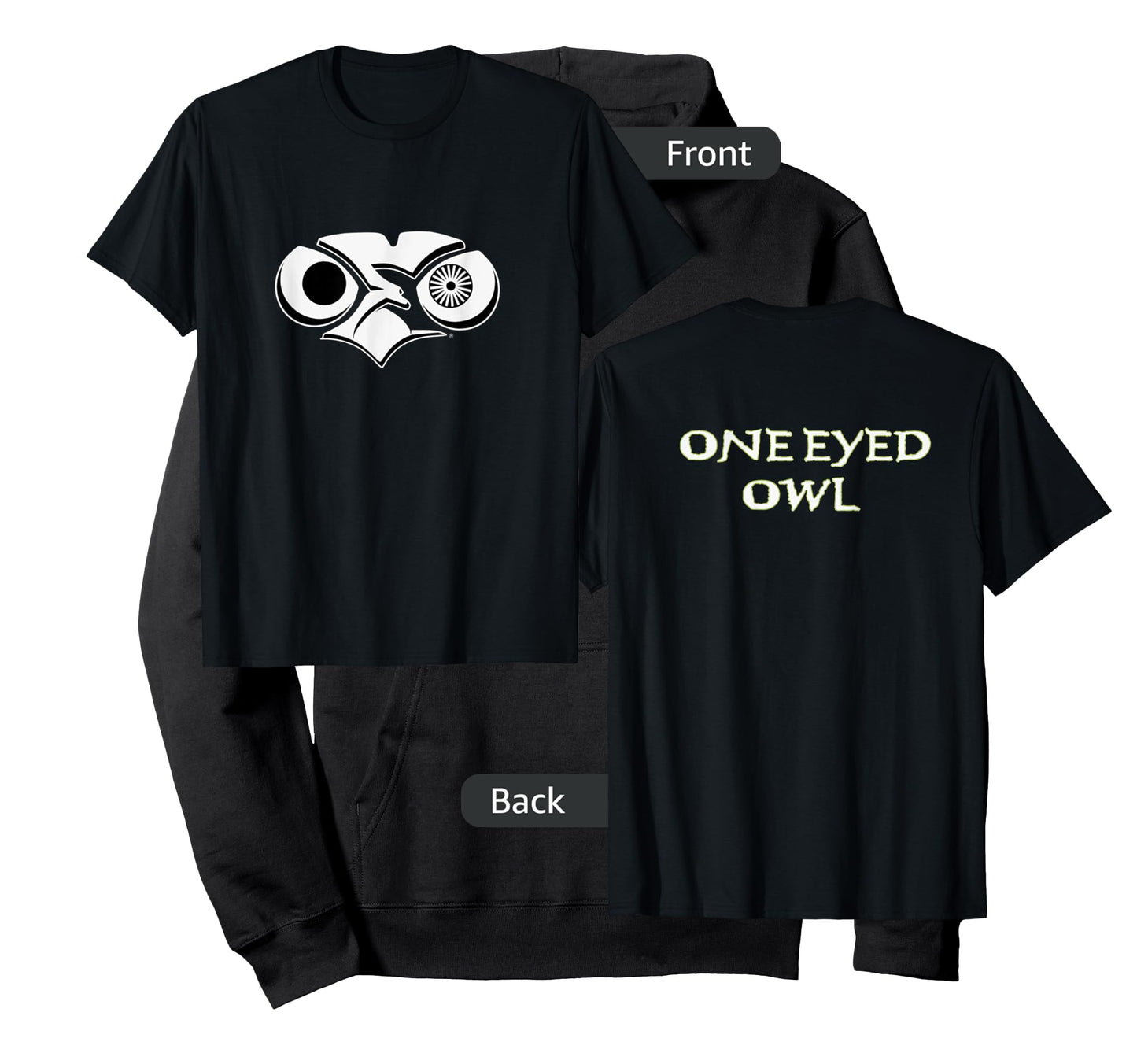 "One Eyed Owl OEO Skull" T-Shirt