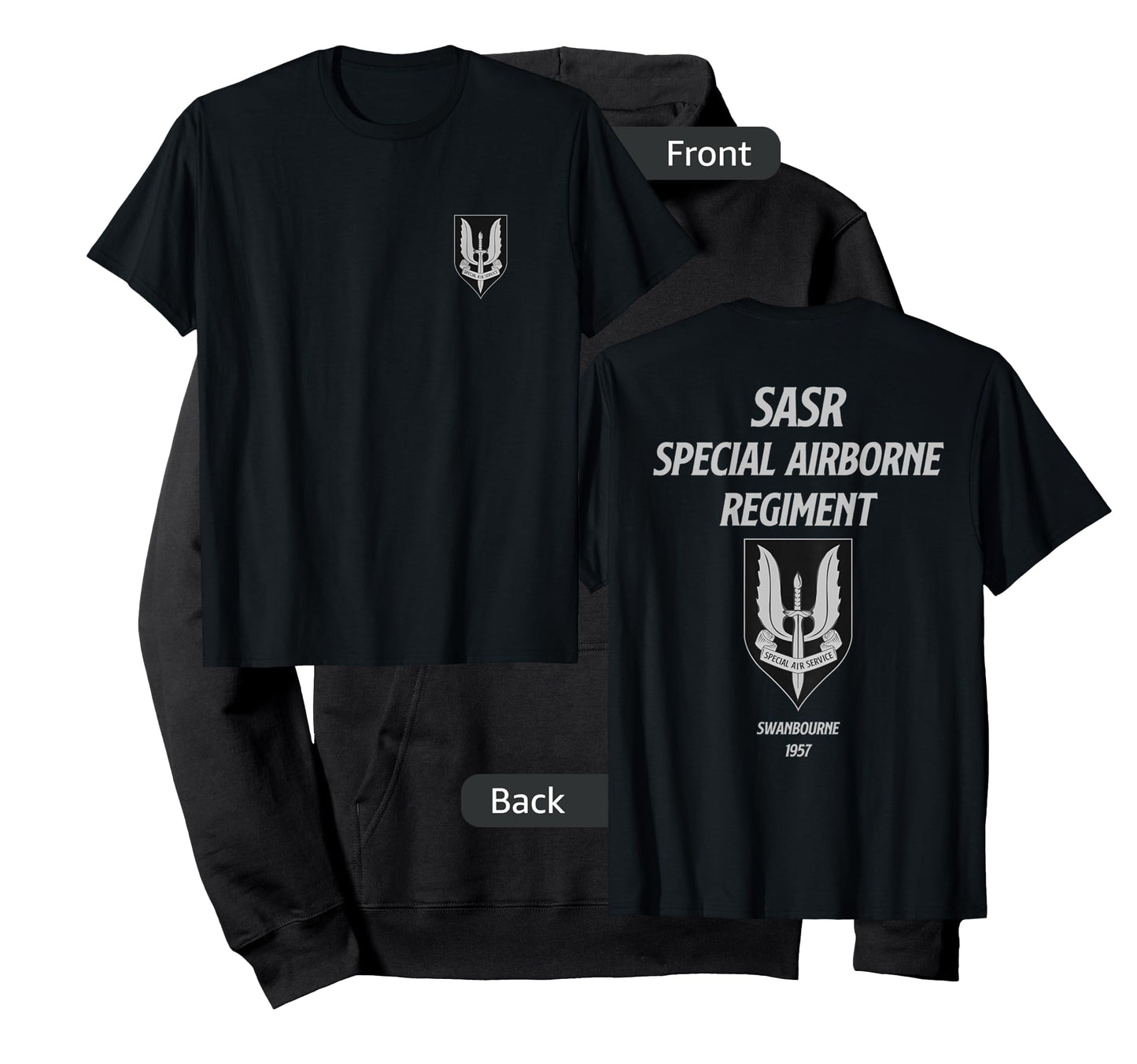 SASR Australian Special Force Air BACKPRINT T-Shirt