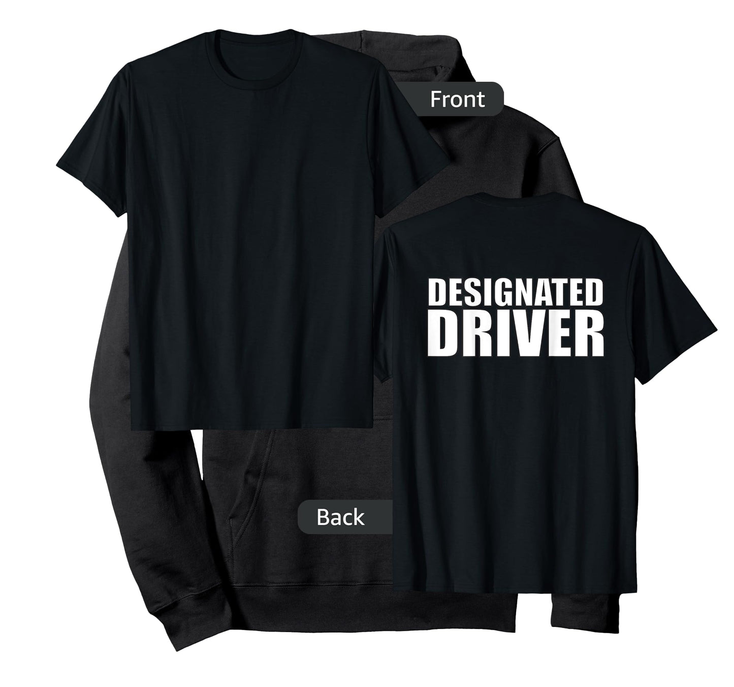 Designated Driver Low Vision, Blind, T-Shirt