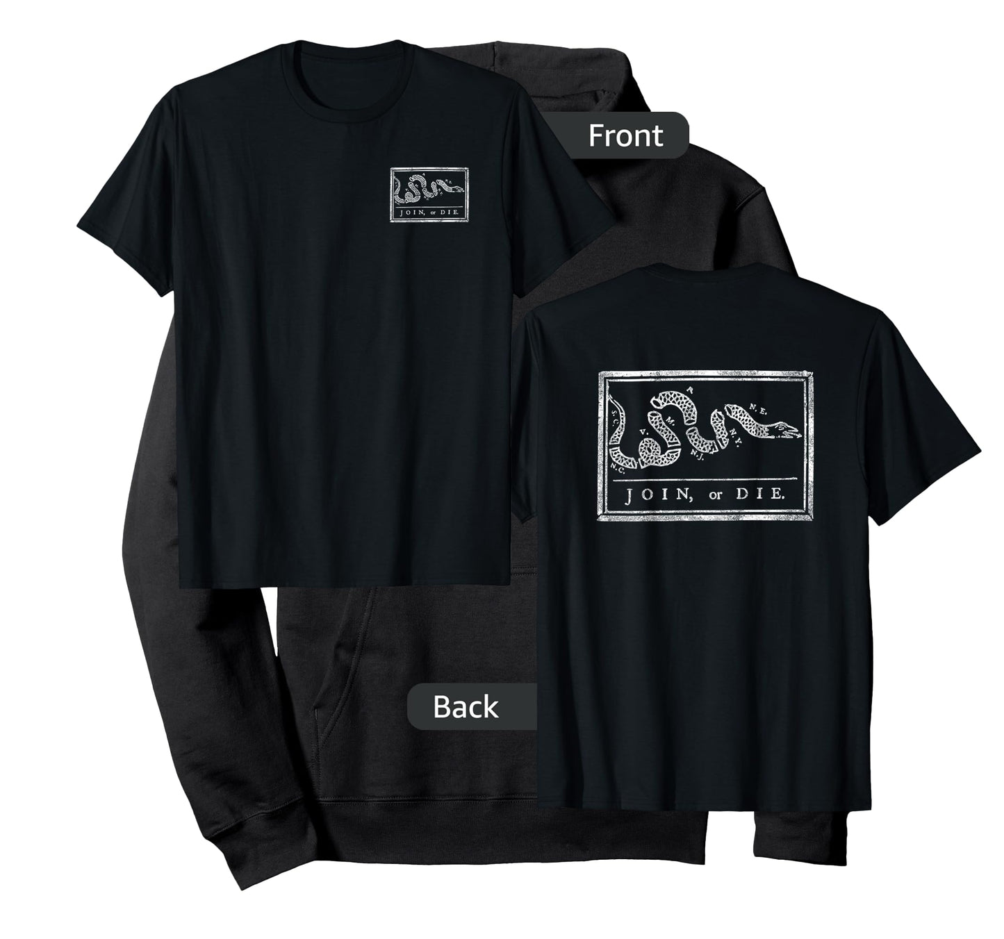 Join or Die Flag Shirt T-Shirt