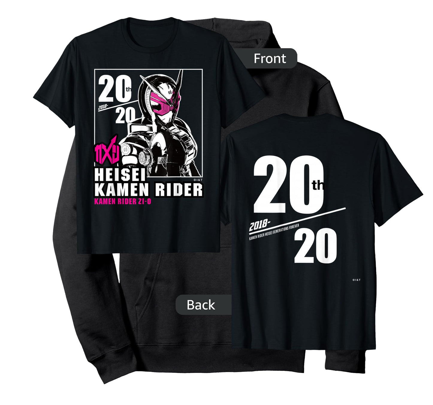 Kamen Rider Zi-O Heisei Rider Anniversary T-Shirt