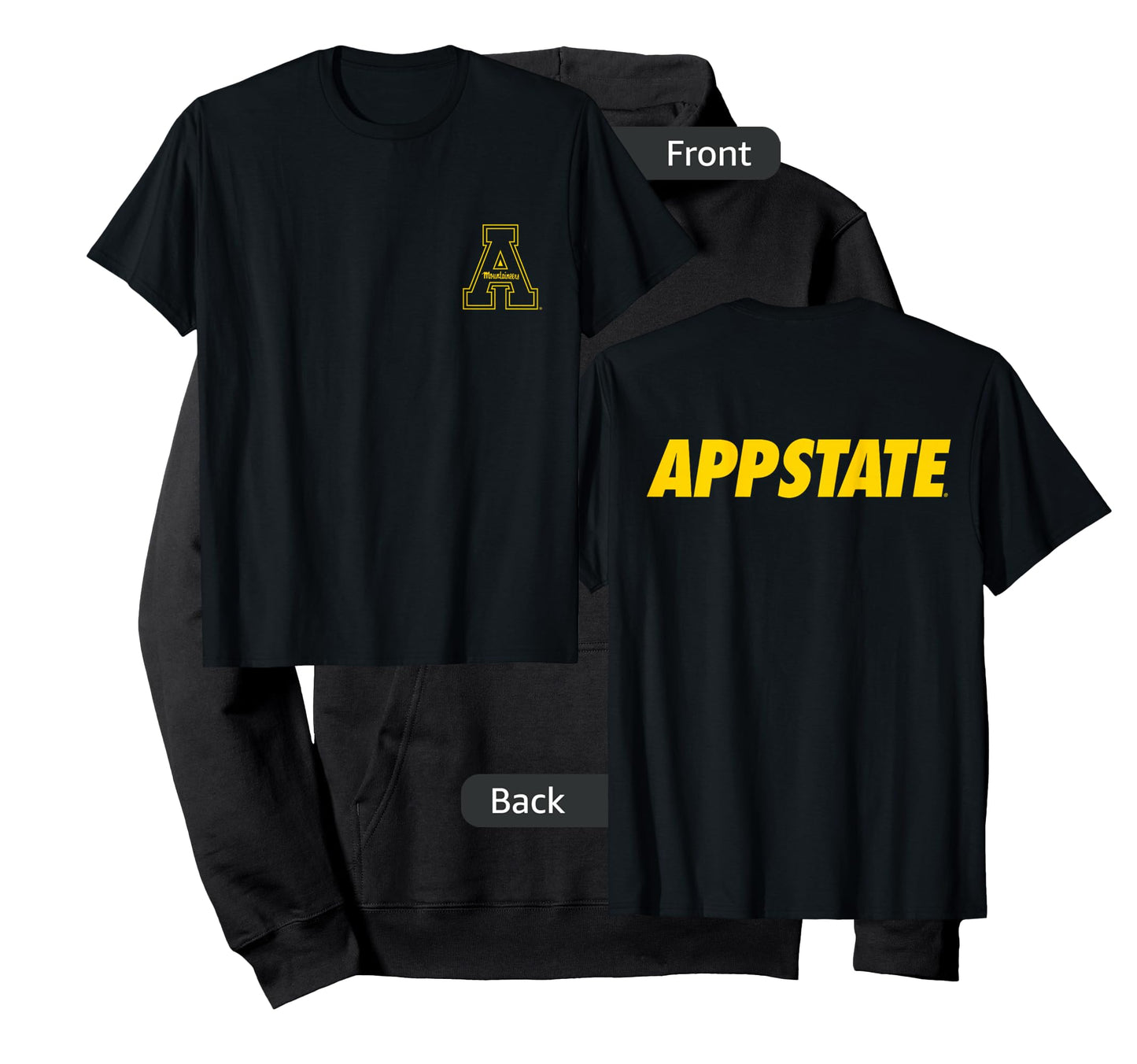 App State Mountaineers | Official NCAA | T1APPSP01 T-Shirt