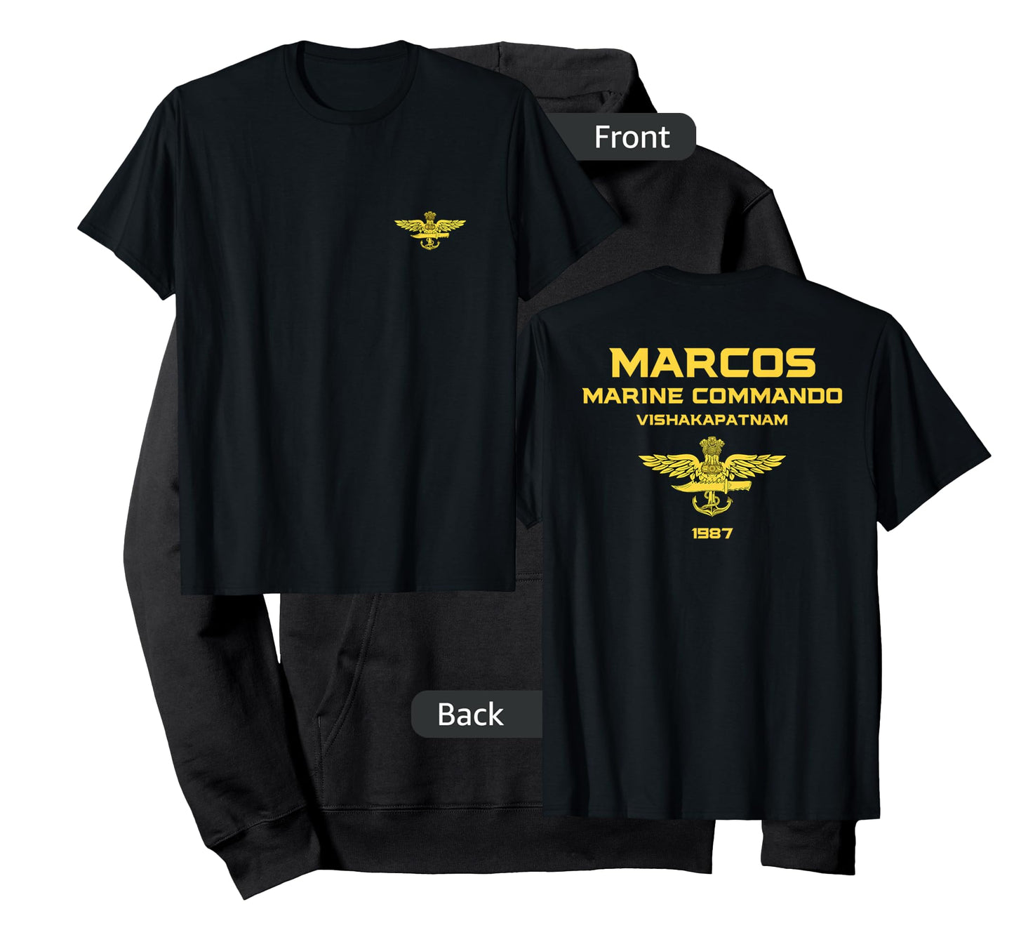 MARCOS Indian Special Force Indian Army Magarmach T-Shirt