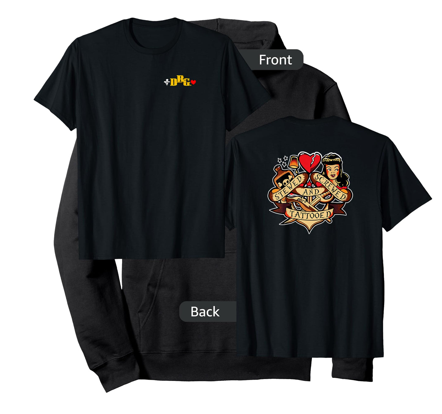 DBG "STEWED SCREWED AND TATTOOED" SWCC DBG's T-Shirt