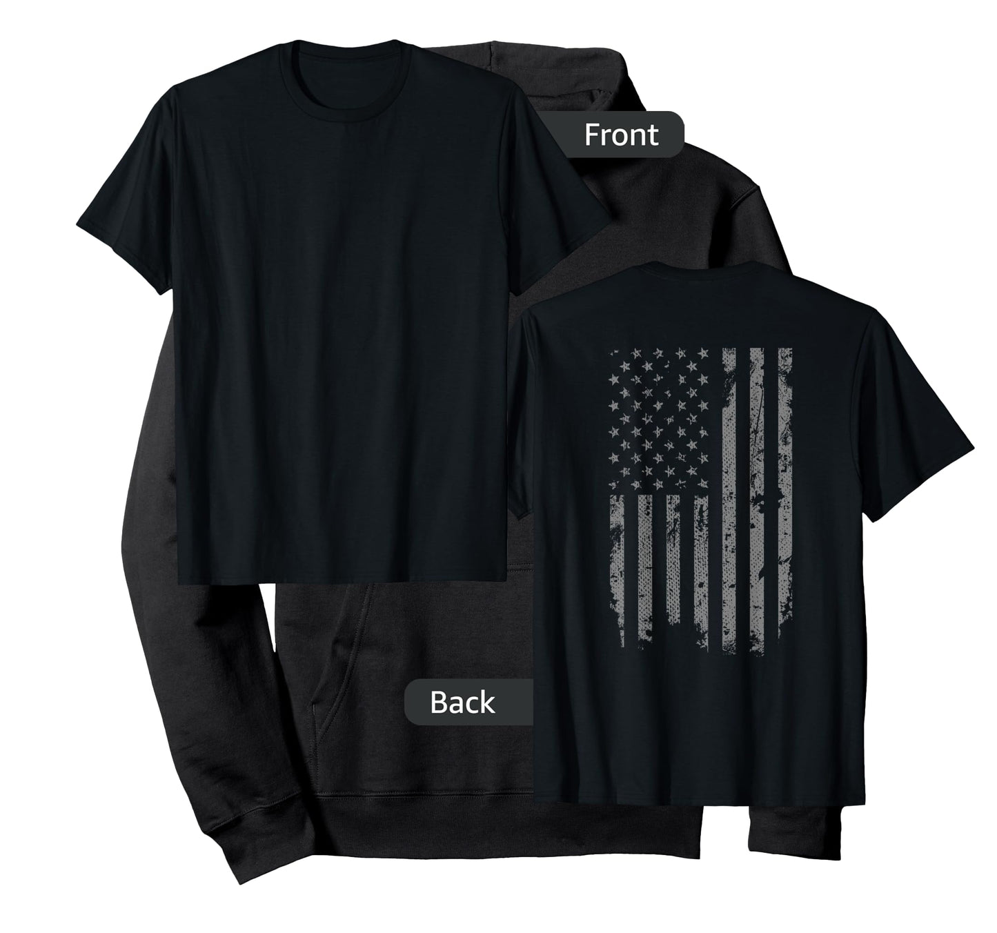 Vintage Distressed American Flag T-Shirt
