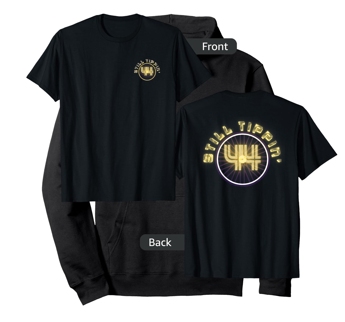 Still Tippin - 44's - Chrome Gold Plated Rims T-Shirt