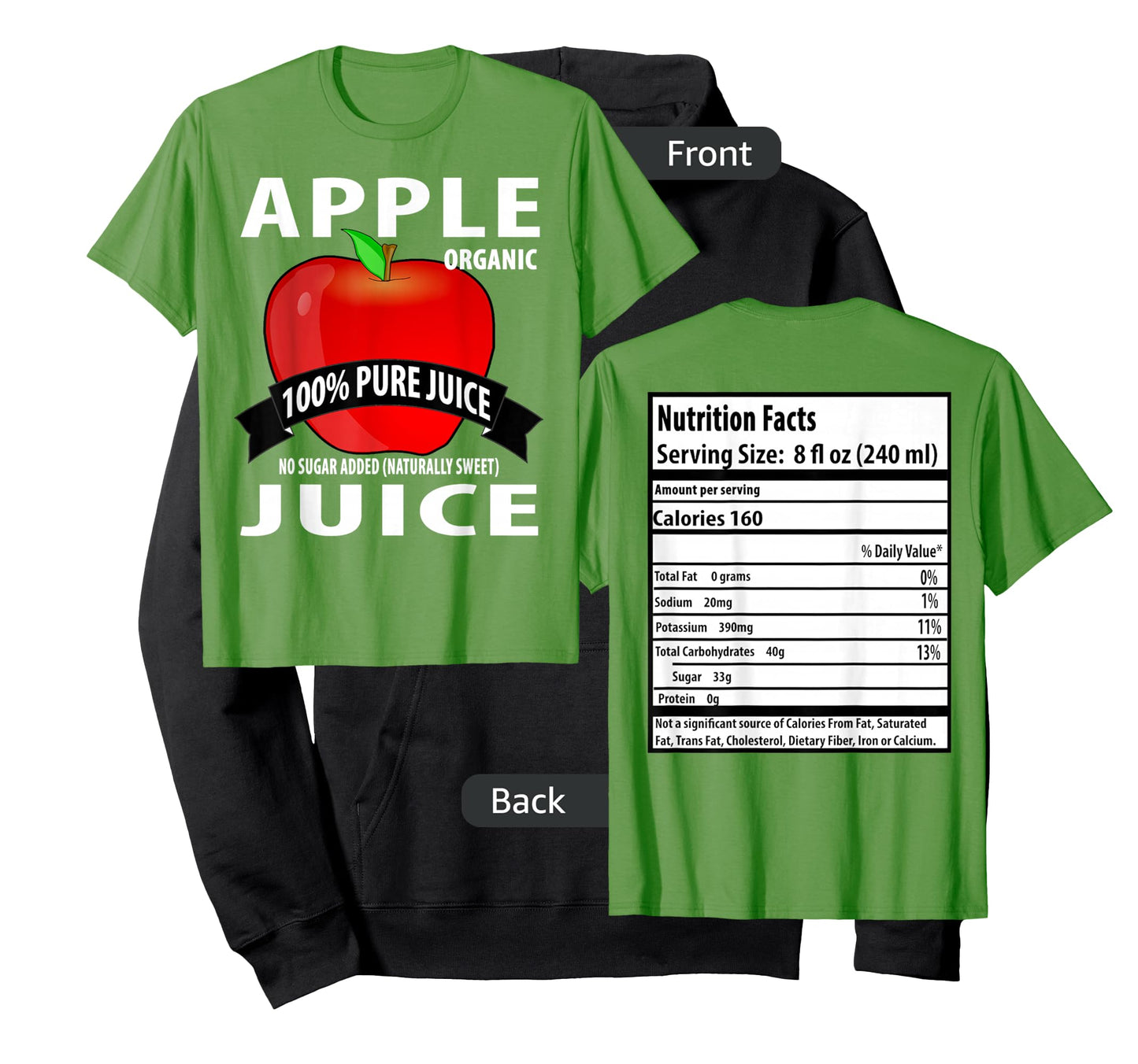 Apple Juice Box: Family Halloween Costumes for 5 People T-Shirt