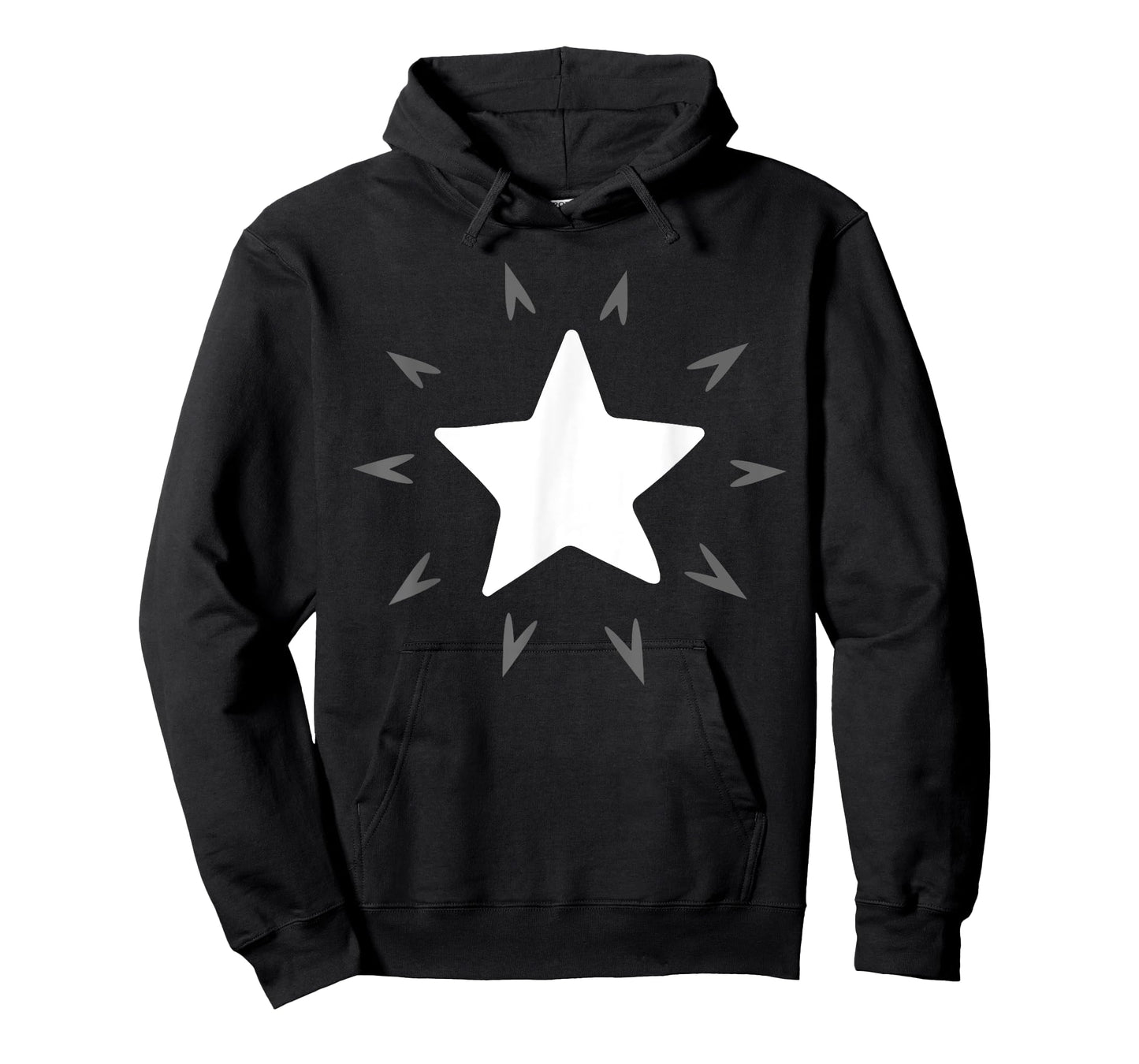 Graphic Star Print with Rays T-Shirt