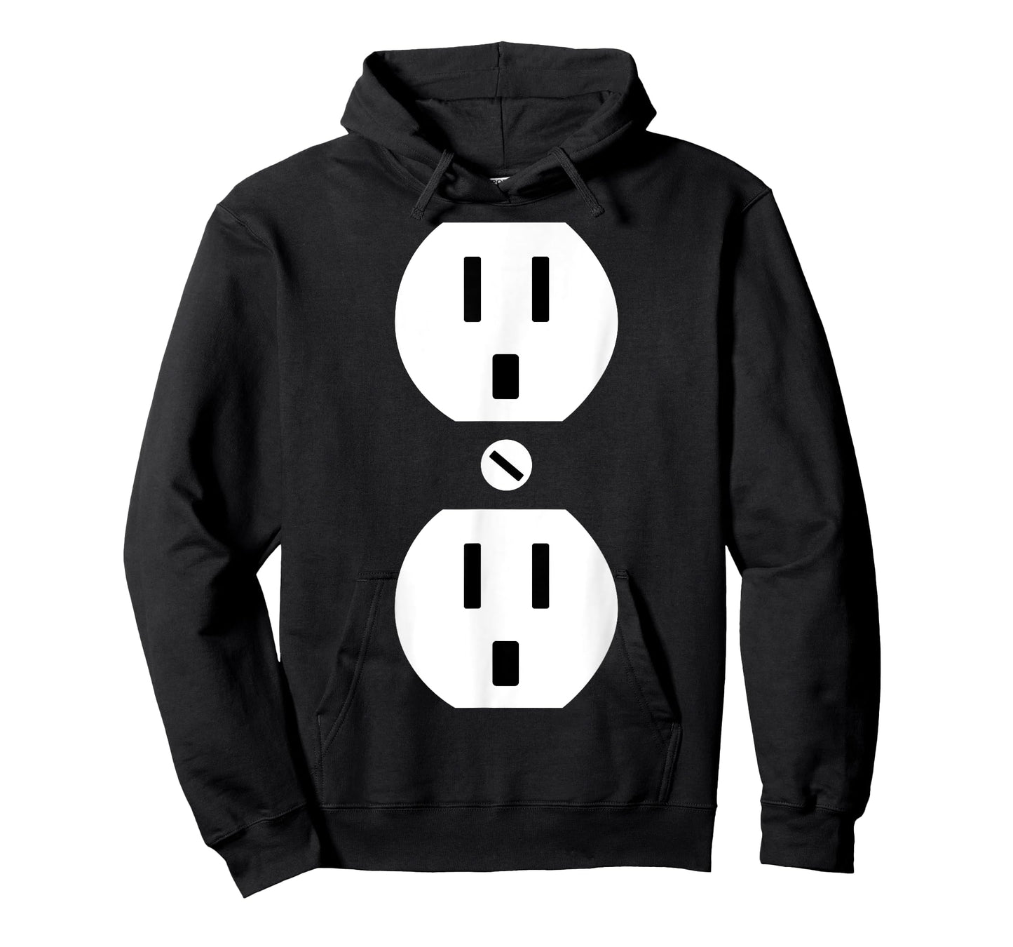 Couple Plug Socket Matching Costume Funny Halloween Gifts T-Shirt