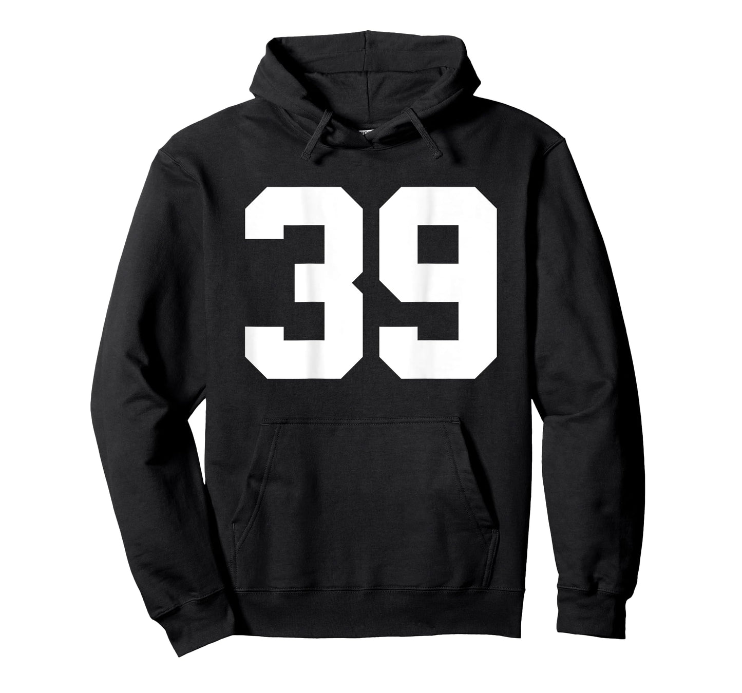 Number 39 (on Back) Sports Team Jersey Number T-Shirt