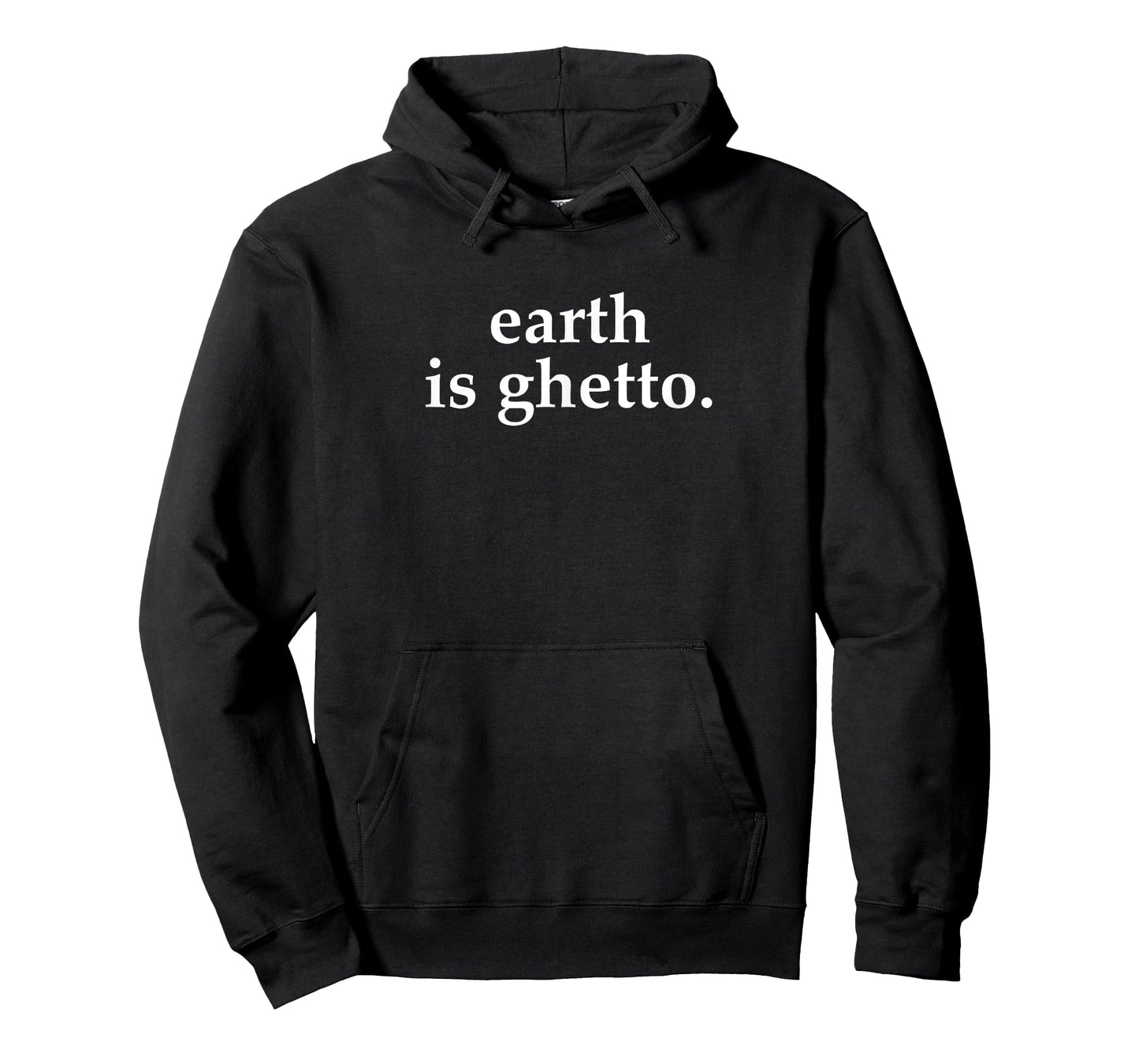 Earth Is Ghetto Invasion Retro Alien Space Funny Joke Nerdy T-Shirt